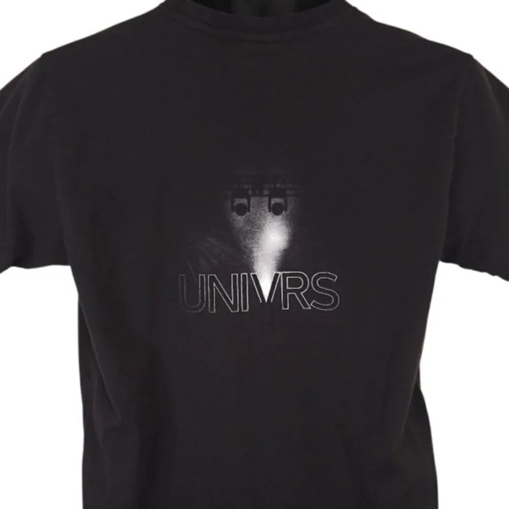 UNIVRS T Shirt Mens Size Medium Black Technology Tech